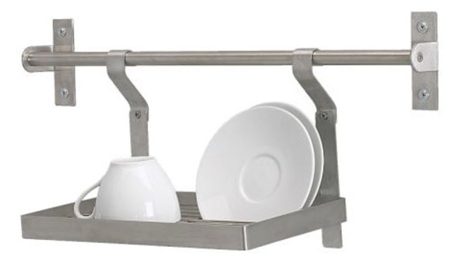Improvements 2-Tier Space Saving Dish Draining Rack - 20401351