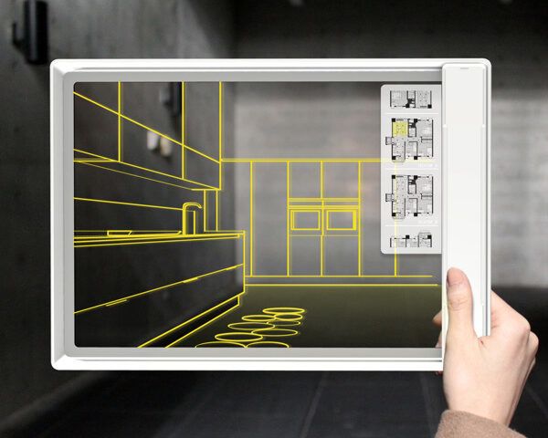 See through tablet