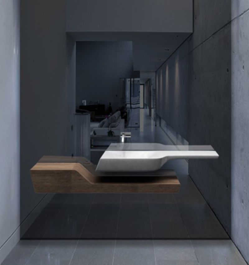 A-cero spirit minimalist ultramodern bathroom mirrore