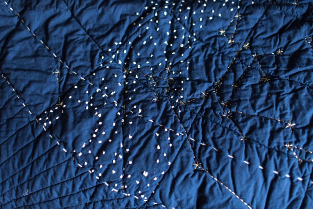 Haptic lab constellation quilt detail
