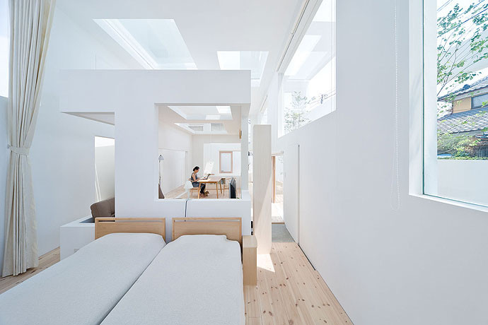 House N Sou Fujimoto bedroom