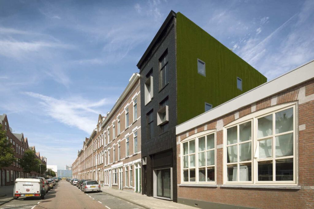 Black Pearl Rotterdam Townhouse painted