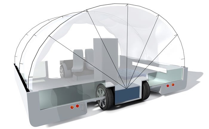 Futuristic Truck Bob by Maynard Architects mobile home