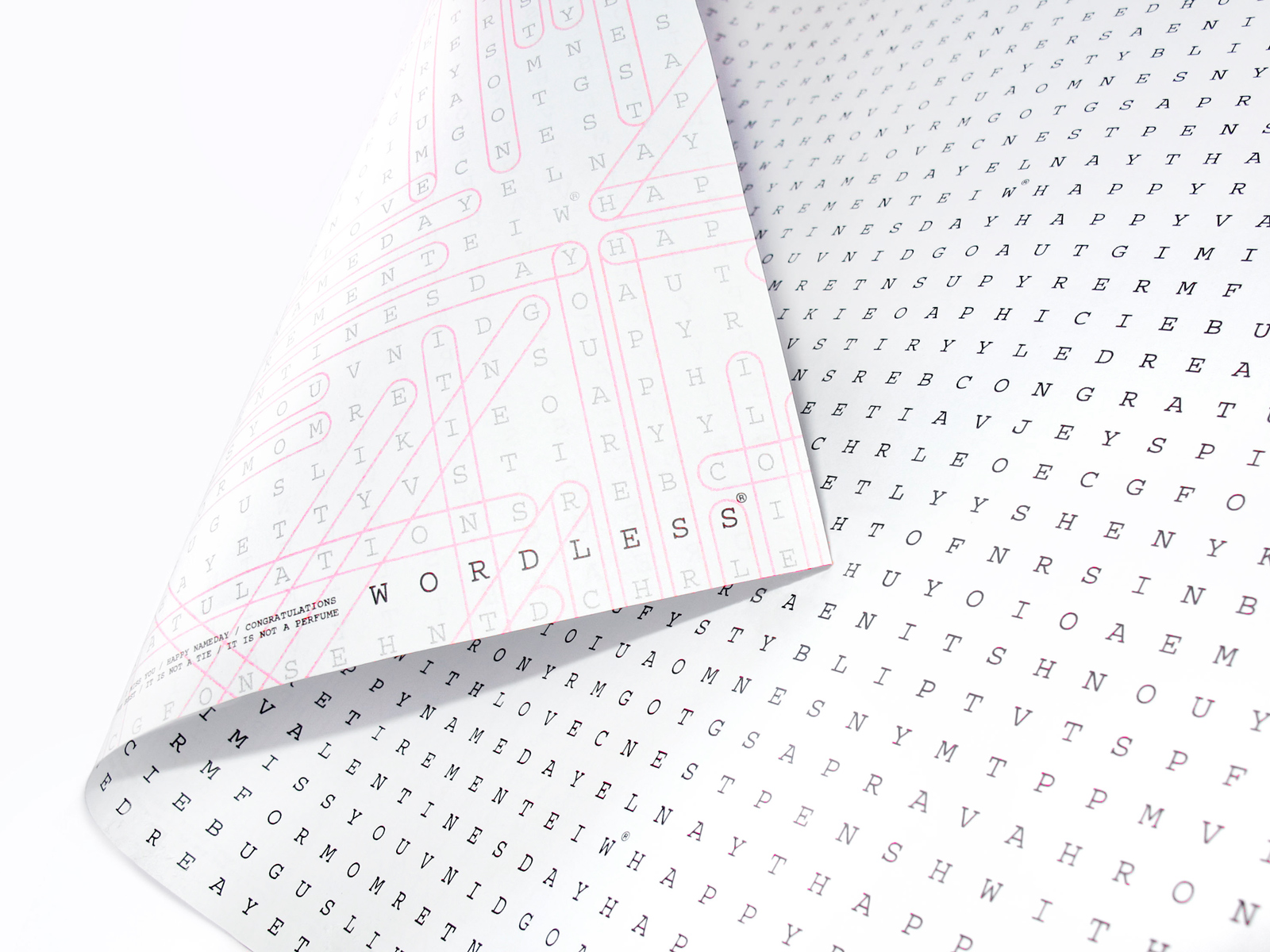 Hunt Down a Festive Message with Crossword Puzzle Wrapping Paper