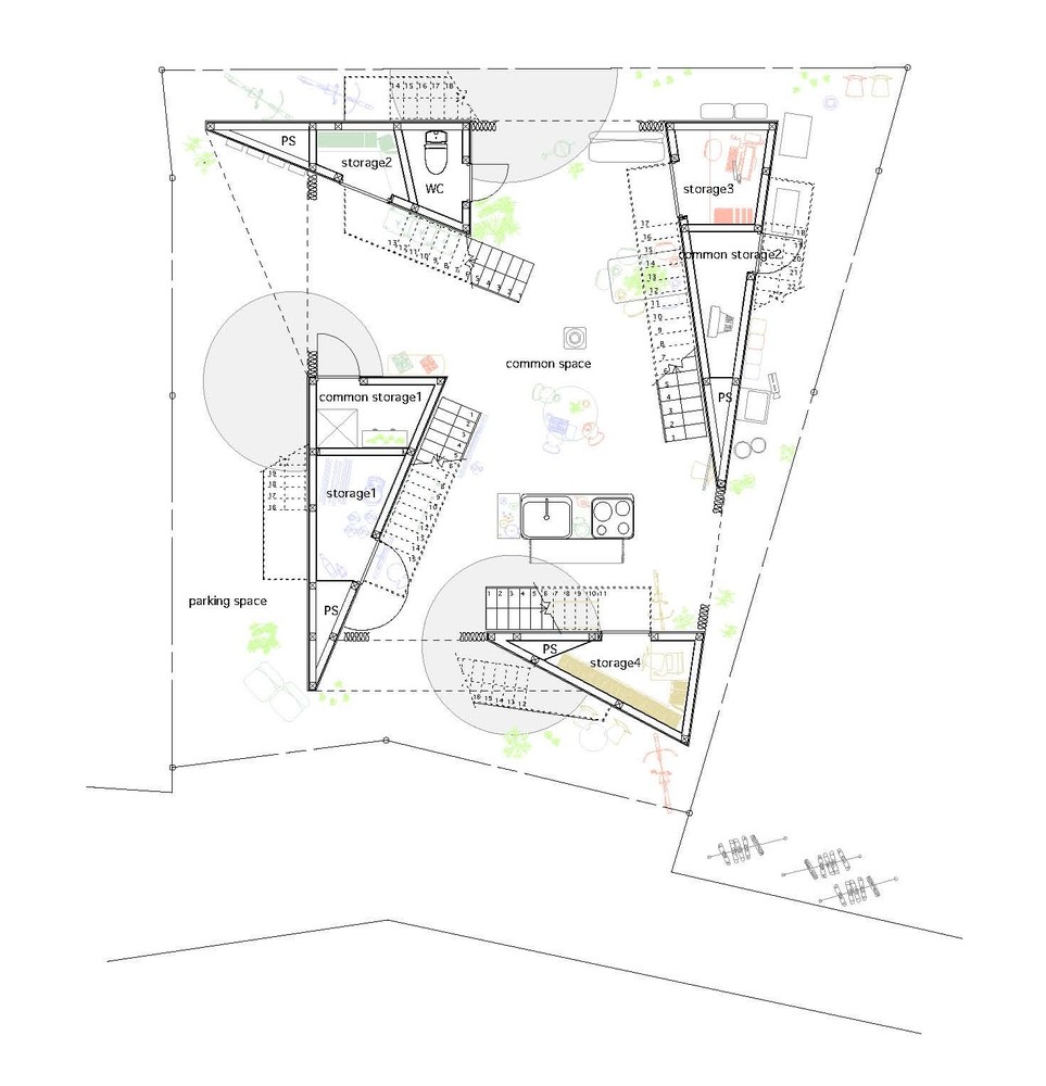 Yokohama artist apartment plan