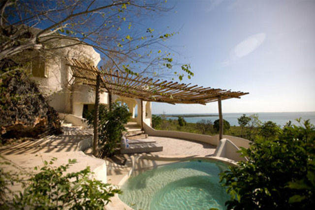 african luxury vacation villa