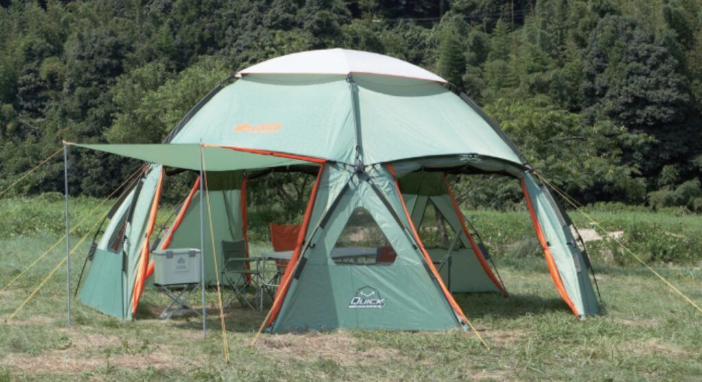 Decagon tent castle modular system single
