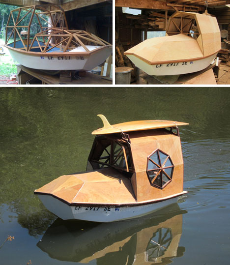 Homemade mini boat plans