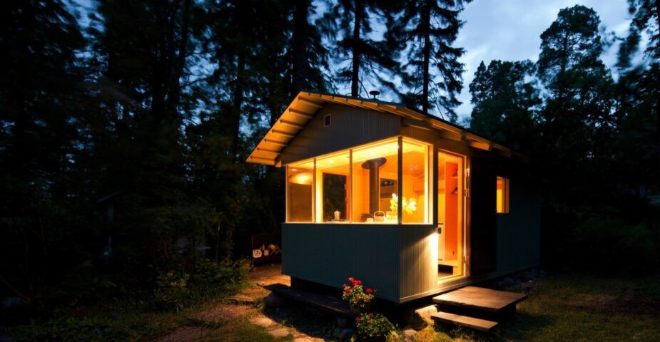 Compact summer hut home in Helsinki / Finland