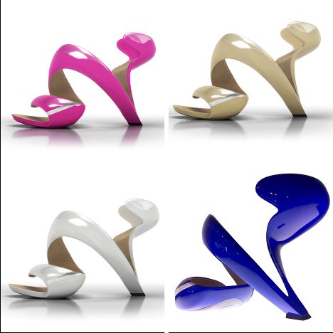 Soleless Fashion: Astounding Lime-Peel Sculptural Shoes | Designs ...