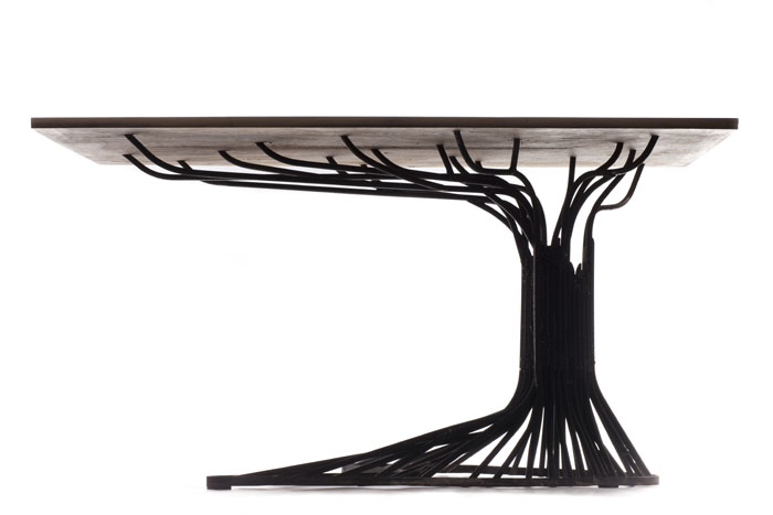 bomers tree table side view