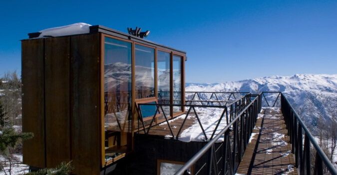 Los Canteros mountain lodge ski chalet