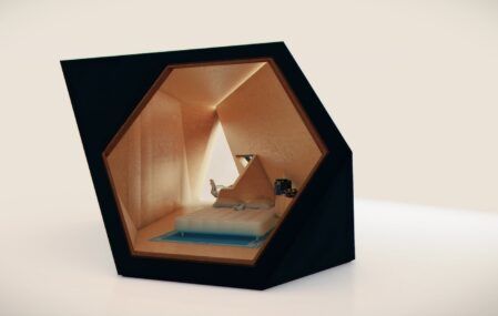 Tetra Shed home office interior