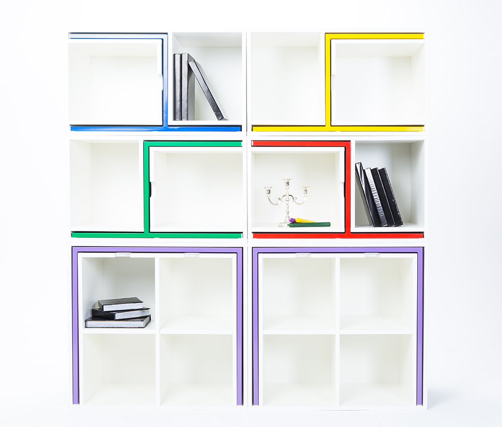 As if from nowhere epxanding bookcase furniture