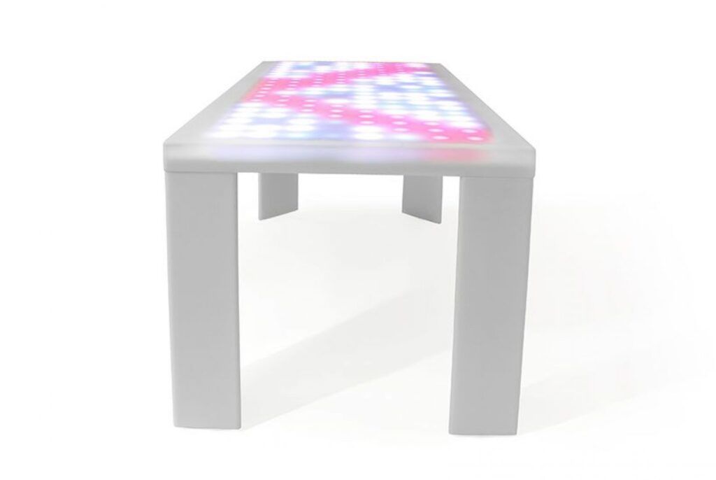 NunoErin white sparkle table