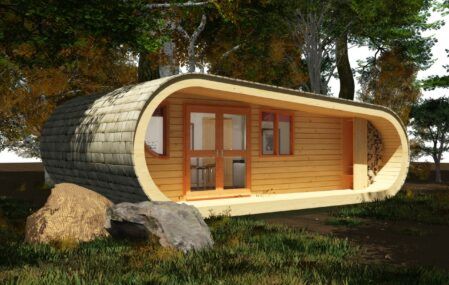 Eco Perch treehouse rendering