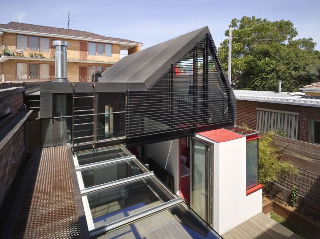 Victorian revamp Vader House Melbourne roof terrace