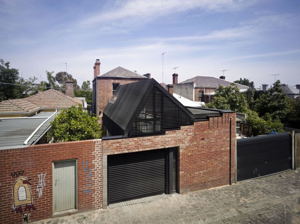 Victorian revamp Vader House Melbourne street facade
