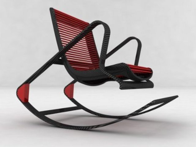 Multipurpose reversible rocking chair