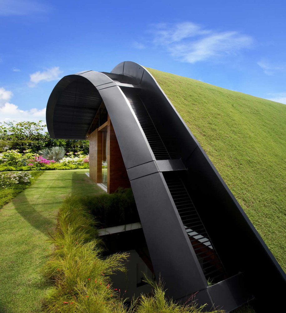 Sky Garden House roof curve
