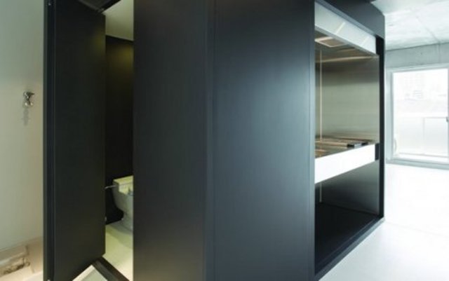 small space bathroom by subaco