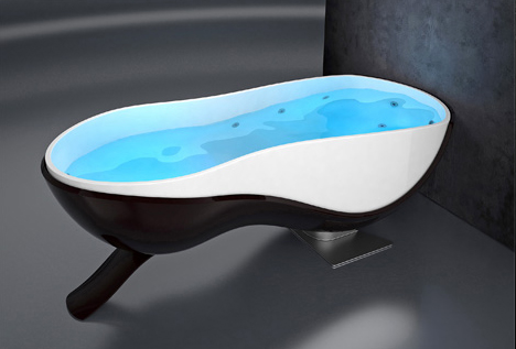 Shower Bath Vertical Tub Design, Vertical Bathtub Real