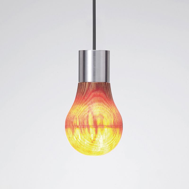 Wooden light bulb Ryosuke Fukusada