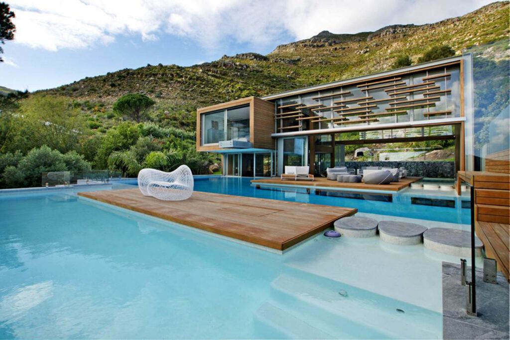 Spa House by Metropolis Design swimming pool