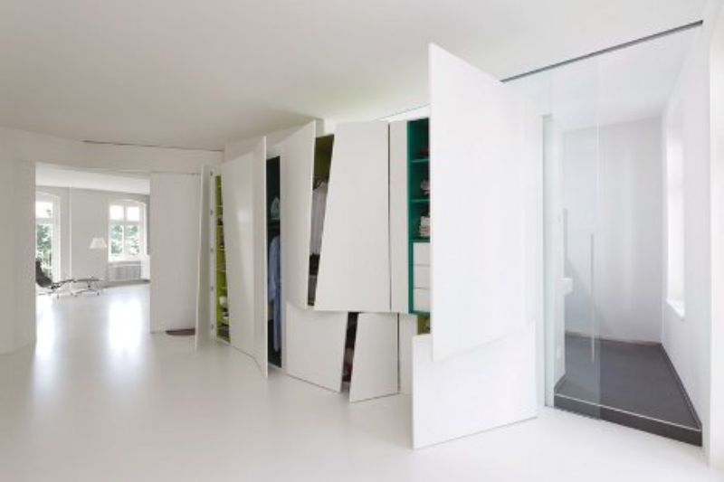 shape-shifting apartment reinhardt jung hidden storage