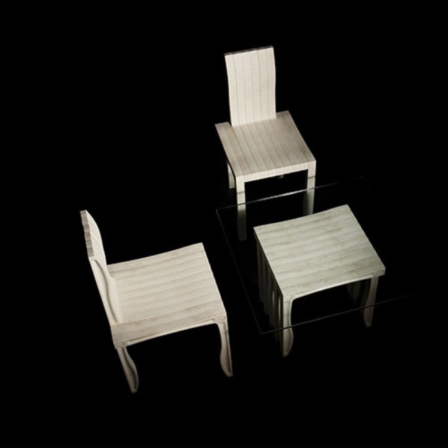 10 unit system chair artek shigeru ban white