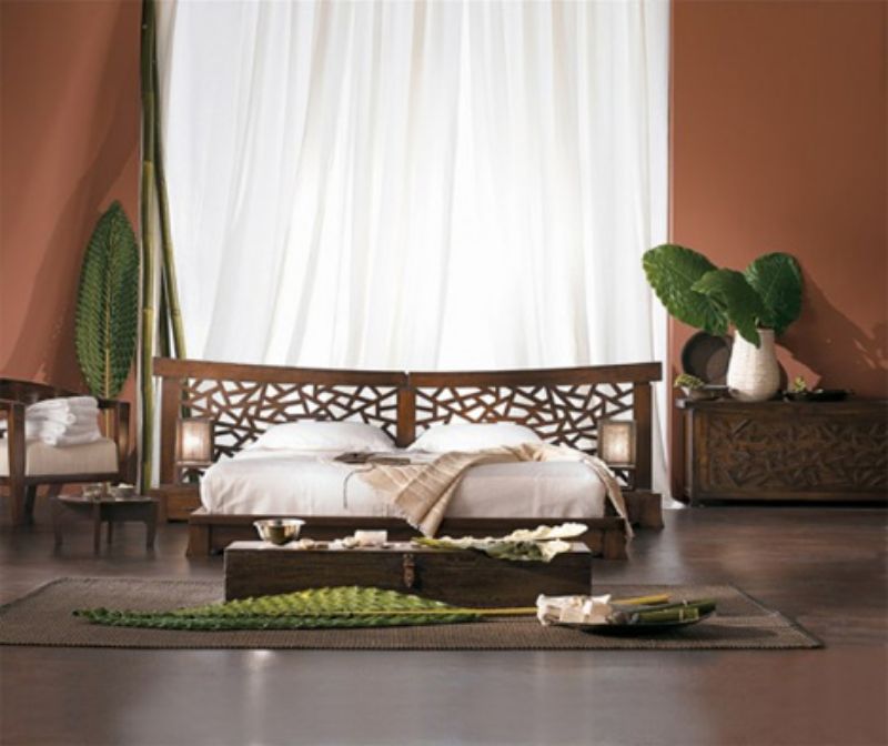 Asian rooms far east inspiration brown