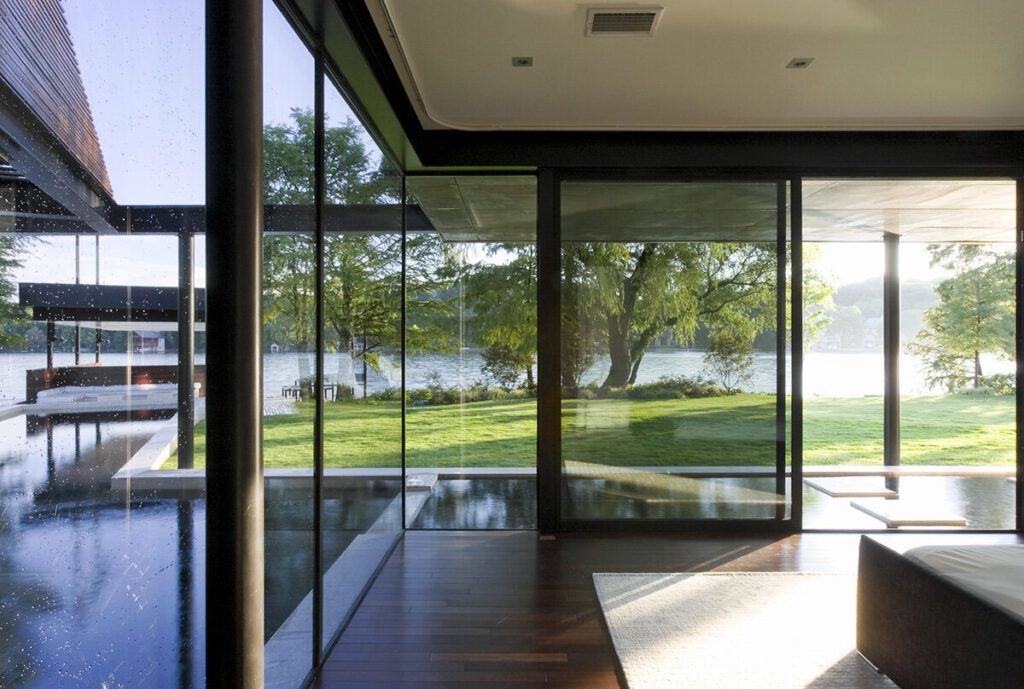 Lake austin modern luxury home views