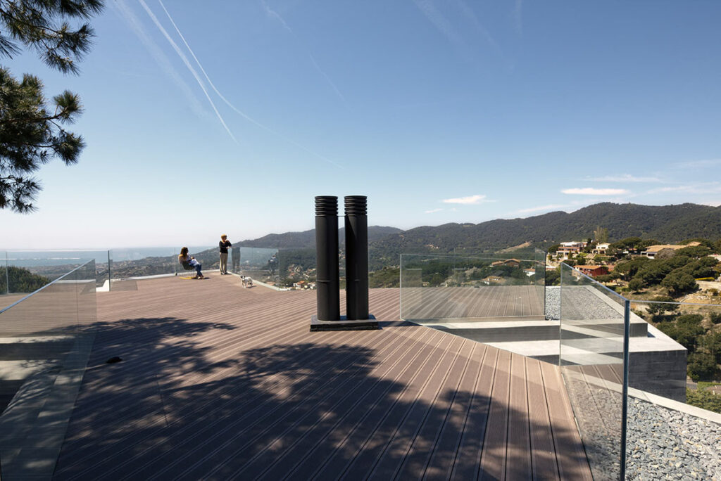 X House Barcelona rooftop deck