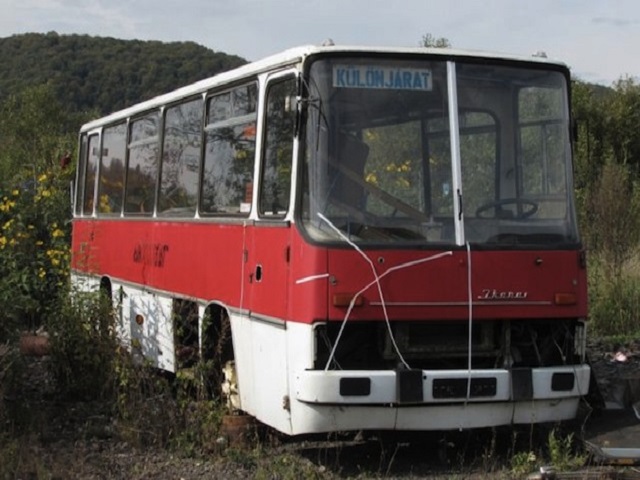 Old Ikarus bus