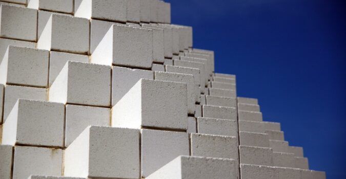 concrete bricks