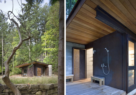 One-Room Cabin: Japanese Minimalism in Rustic Northwest 