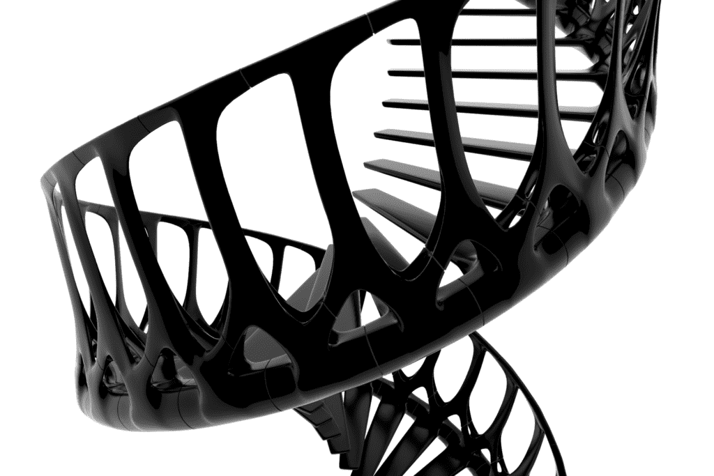 vertebrae staircase modern design