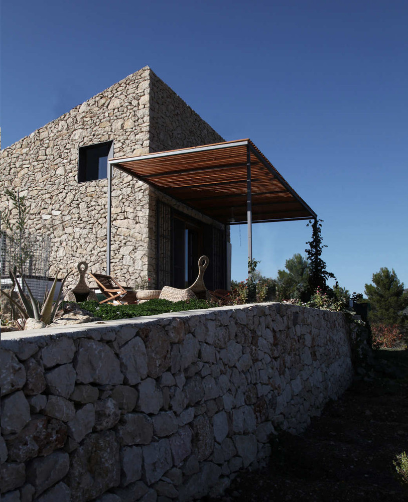 La Vall de Laguar House modern stone
