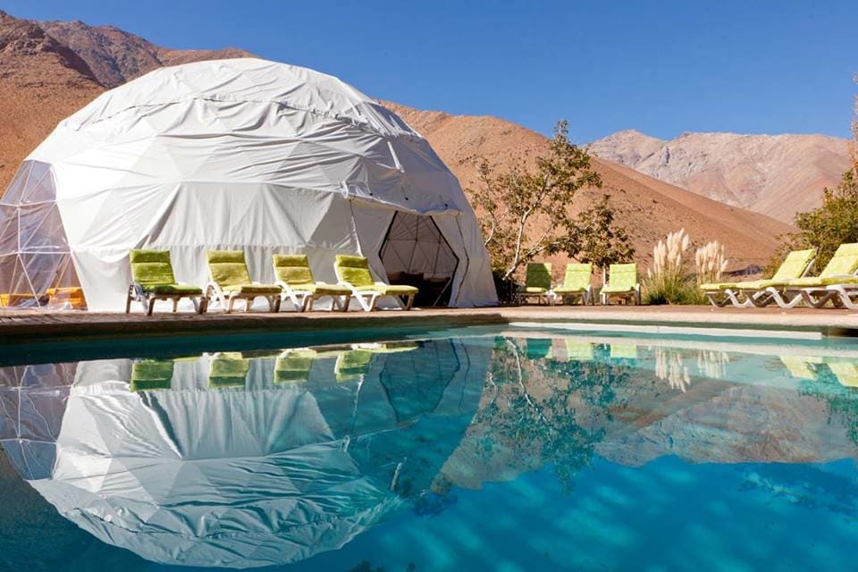 Elqui Domos Astronomical Hotel pool
