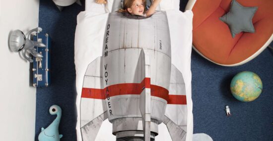 Snurk Bedding Dream Big rocket