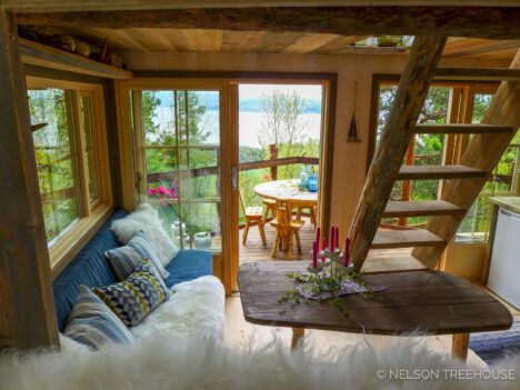 Nelson Treehouse Norway Living Room