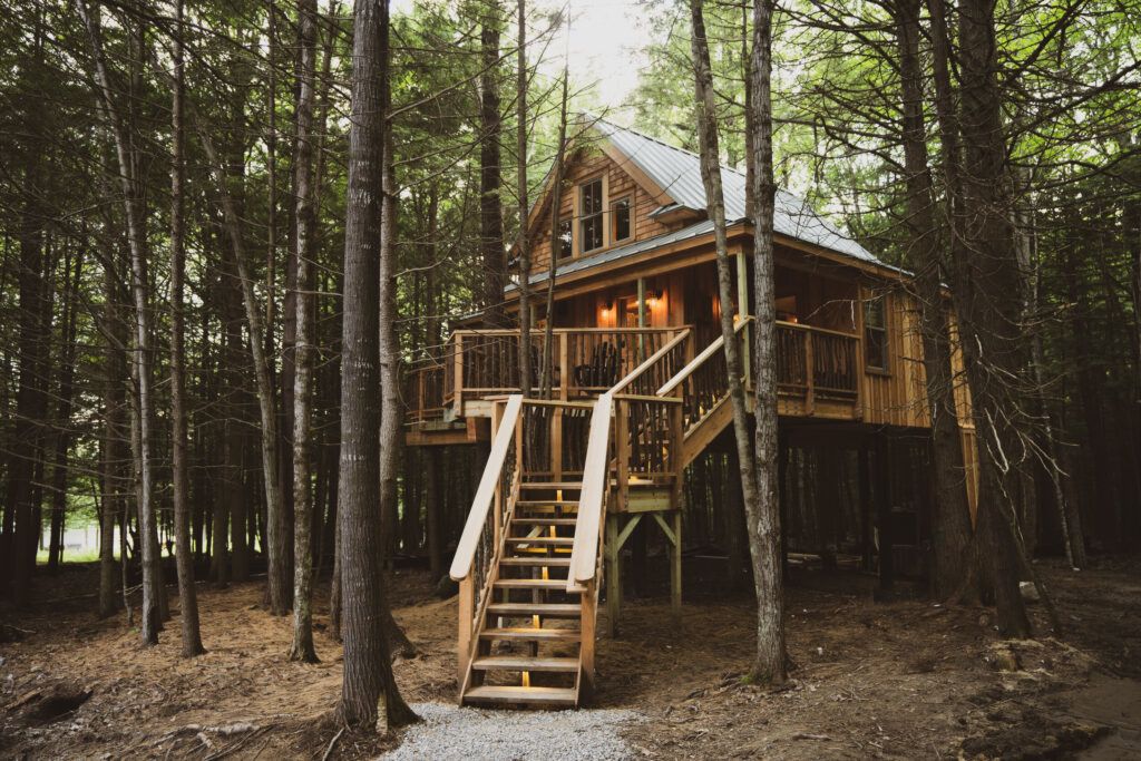 Treehouse Studio Woods Maine