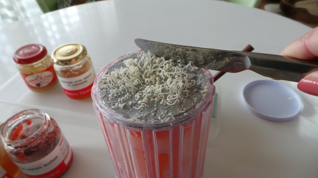 easy butter grater cutting