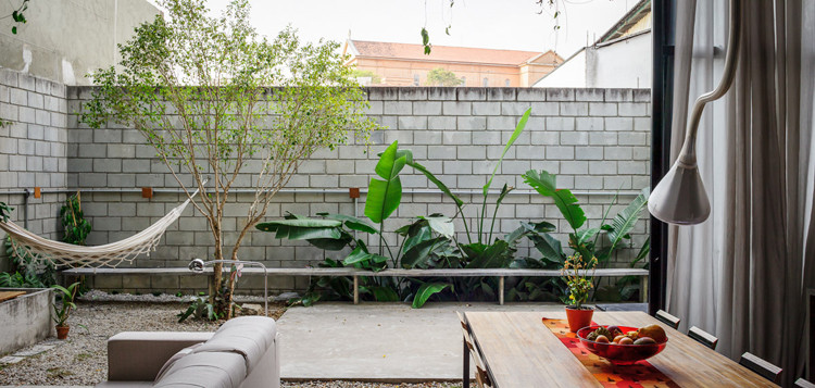 Brazilian home with inside out design terrace