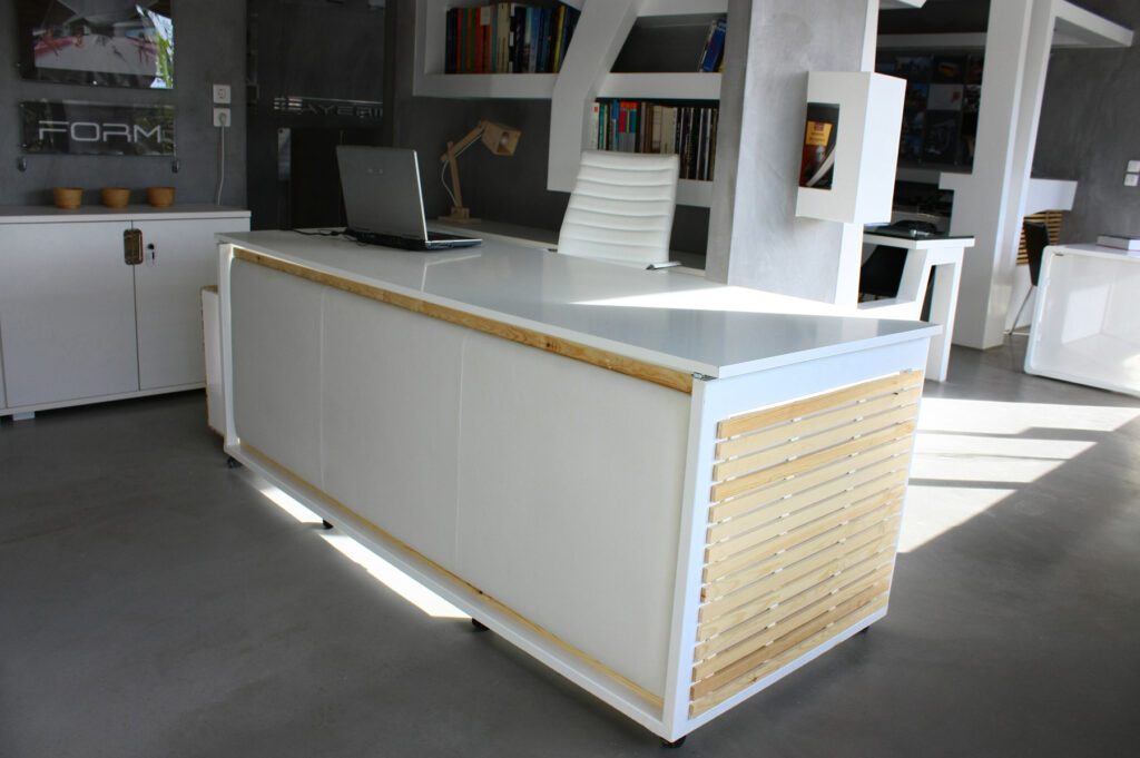 Work Desk Bed by Studio NL closed