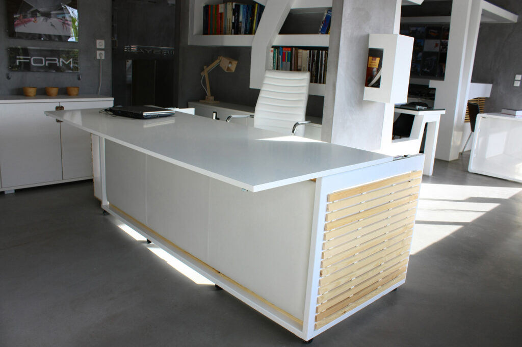 Work Desk Bed by Studio NL extended