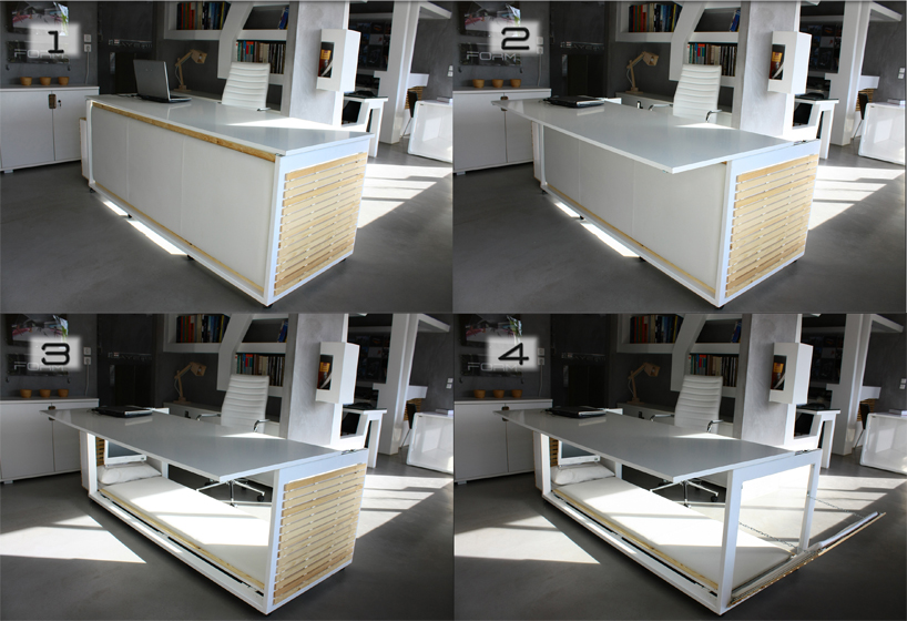 Work Desk Bed by Studio NL variations