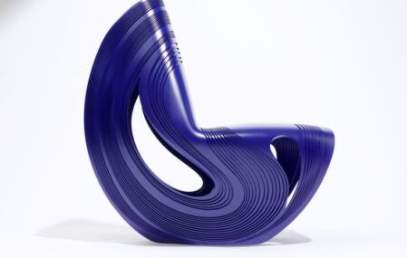 Zaha Hadid Kuki Chair warped vinyl