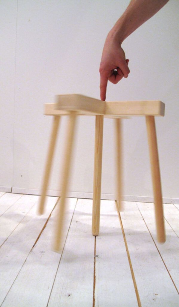 off balance stool