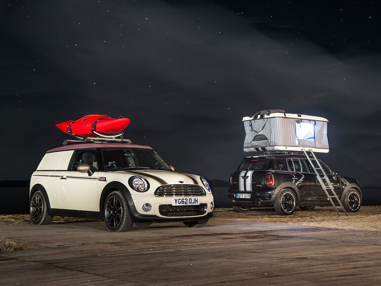 MINI Clubman Camp rooftop tent